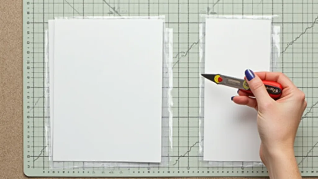 Cutting cover board for book cover