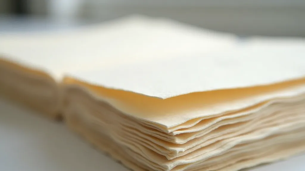 Stack of paper signatures